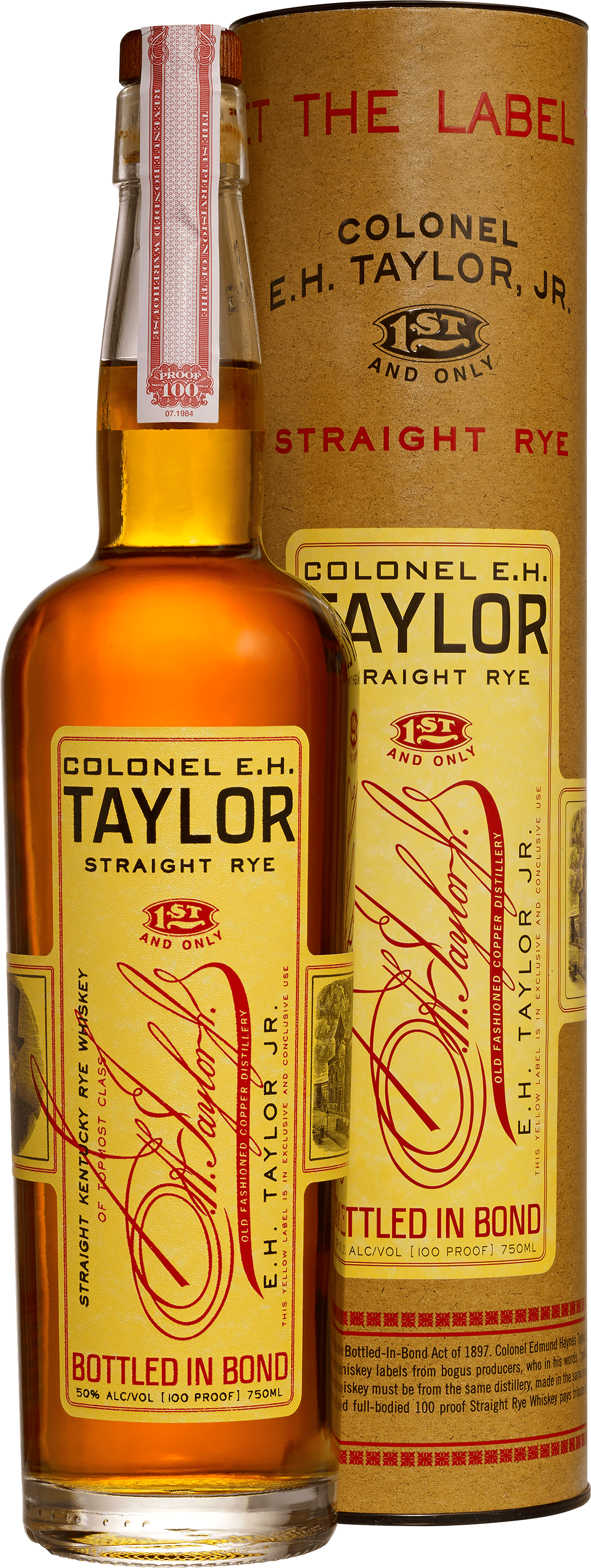Colonel E.H. Taylor Straight Rye Whiskey 750 ml