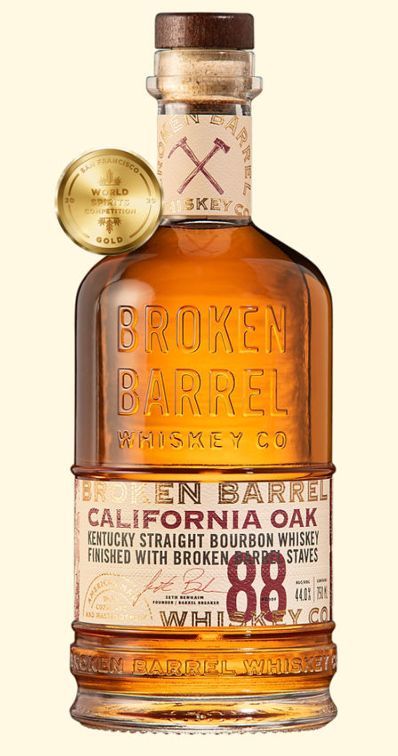 Broken Barrel California Oak Whiskey 750 ml