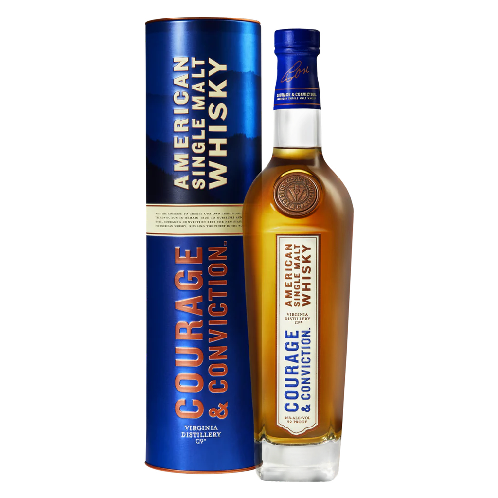 Virginia Distillery Courage & Conviction American Single Malt Whiskey 750ml