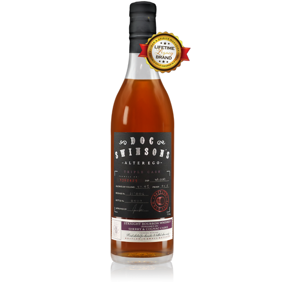Doc Swinsons Alter Ego Triple Cask Sherry & Cognac Cask Finish Bourbon Whiskey 750 ml