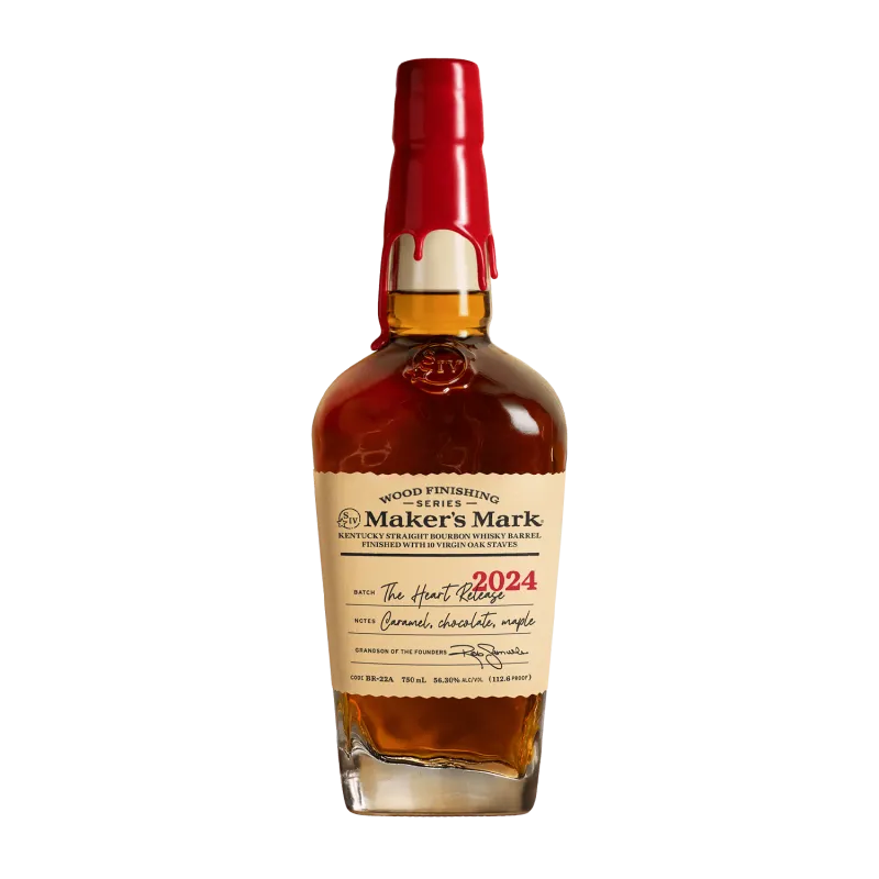 Maker’s Mark® Wood Finishing Series Bourbon The Heart Release 750 ML
