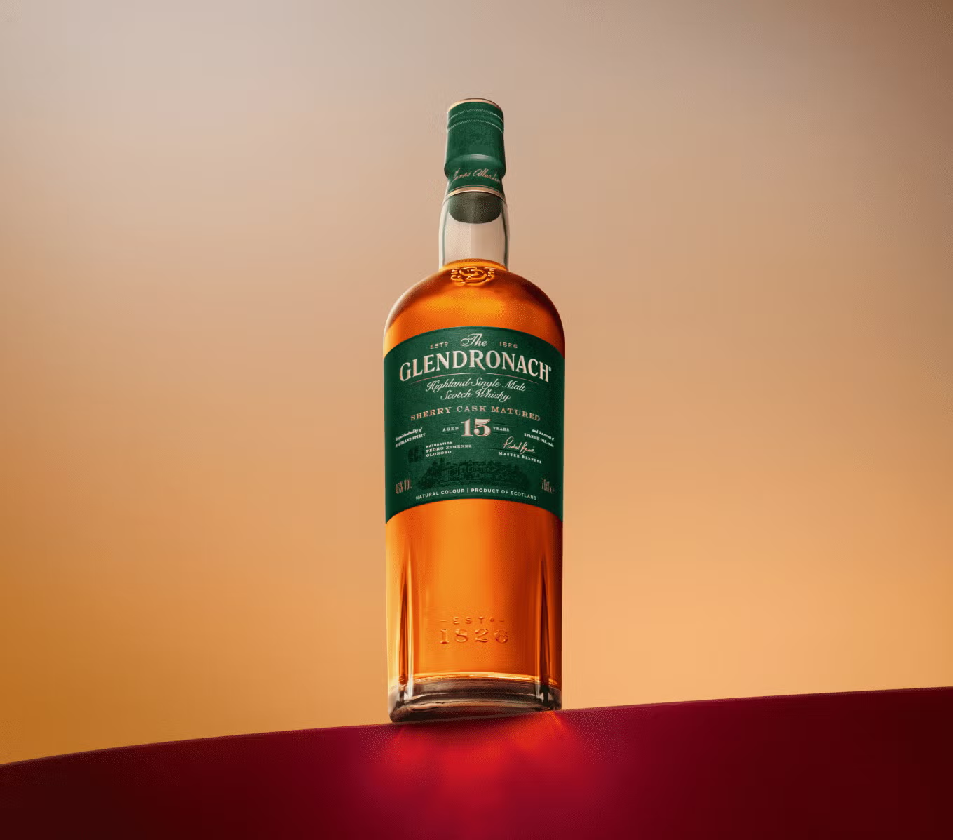 The Glendronach Highland Single Malt Sherry Cask 15 year 700 ml