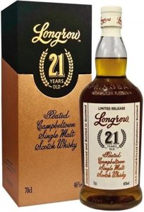 Longrow Peated Campbeltown Single Malt Scotch 21 year 700 ml