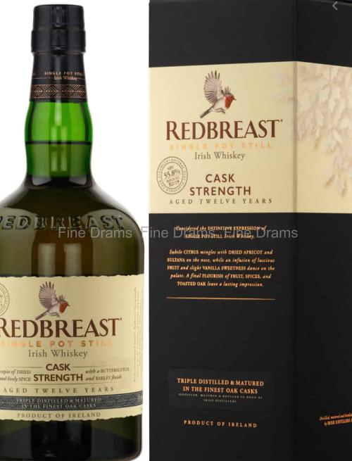 Redbreast 12 Year Cask Strength Irish Whiskey 750 ml