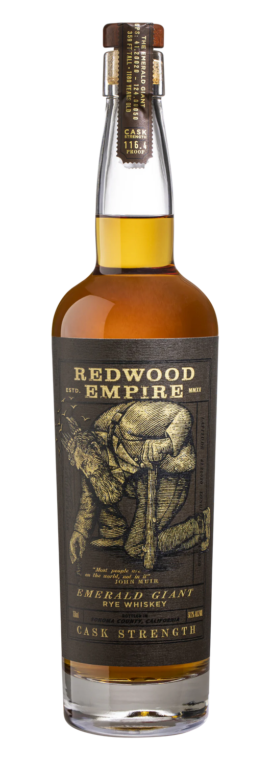 Redwood Empire Emerald Giant Rye Cask Strength 750 ml