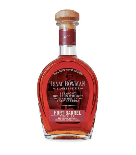 Isaac Bowman Pioneer Spirit Port Barrel Finished Straight Bourbon 750 ml
