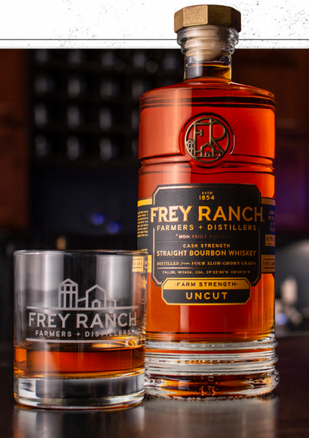Frey Ranch Farm Strength Uncut Bourbon Whiskey 750ml