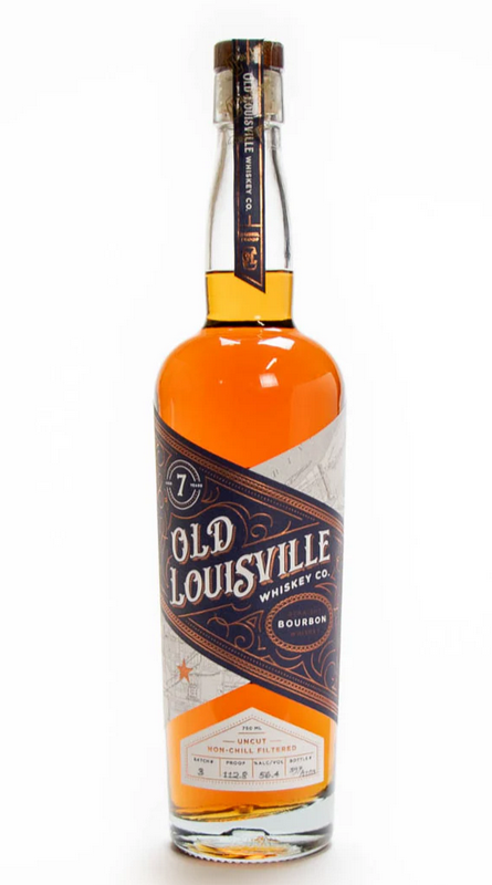 Old Louisville Whiskey Co Uncut Wheated Bourbon 7 year 750 ML
