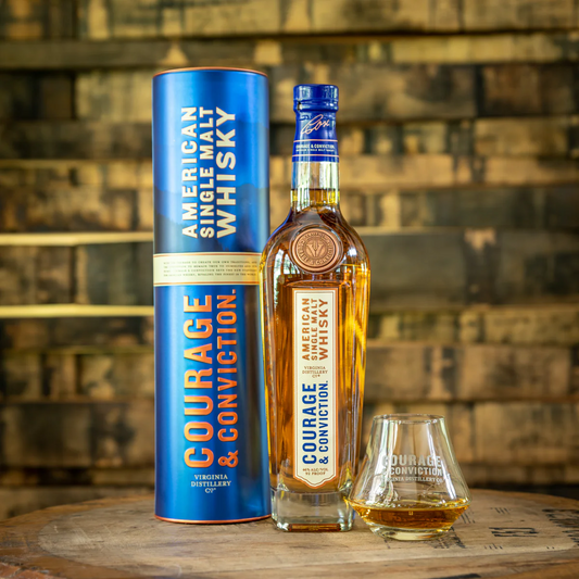 Virginia Distillery Courage & Conviction American Single Malt Whiskey 750ml