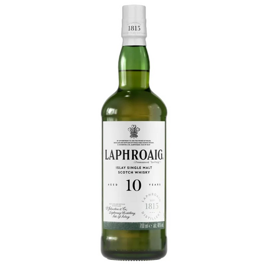 Laphroaig Single Malt Scotch 10 YR 750 ml