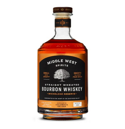 Middle West Spirits Straight Wheated Bourbon Whiskey Michelone Reserve Small Batch Craft Batch 070 750 ml