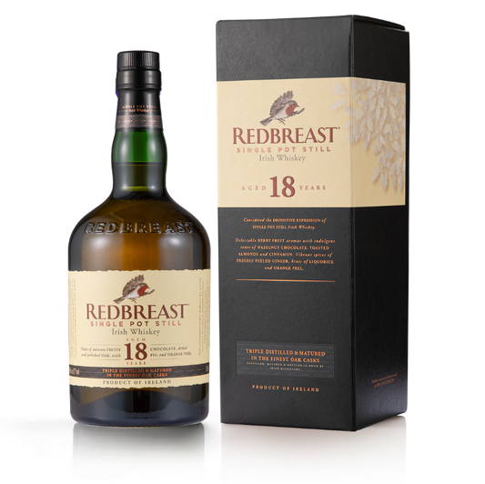 Redbreast Single Pot Still 18 Year Irish Whiskey 750 ML